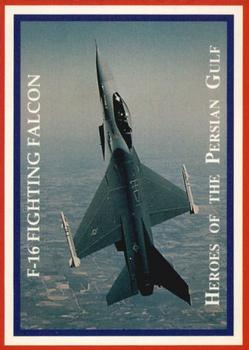 1991 Lime Rock Heroes of the Persian Gulf #34 F-16 Fighting Falcon Front