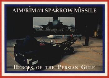 1991 Lime Rock Heroes of the Persian Gulf #54 AIM/RIM-74 Sparrow Missile Front
