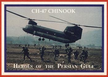 1991 Lime Rock Heroes of the Persian Gulf #61 CH-47 Chinook Front