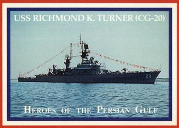1991 Lime Rock Heroes of the Persian Gulf #80 USS Richmond K. Turner (CG-20) Front