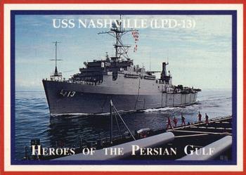1991 Lime Rock Heroes of the Persian Gulf #92 USS Nashville (LPD-13) Front
