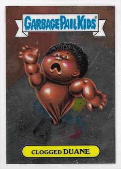 2014 Topps Garbage Pail Kids Chrome 1985 Original Series 2 #59a Clogged Duane Front