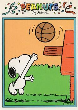 1991 Tuff Stuff Peanuts Preview #12 Basketball Front