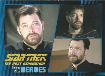 2013 Rittenhouse Star Trek The Next Generation Heroes & Villains #23 Thomas Riker Front
