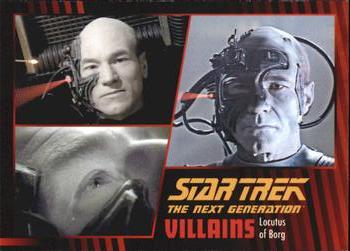 2013 Rittenhouse Star Trek The Next Generation Heroes & Villains #63 Locutus of Borg Front