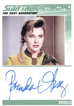 2013 Rittenhouse Star Trek The Next Generation Heroes & Villains - Autographs #NNO Brenda Strong / Rashella Front