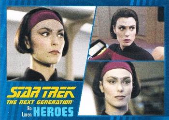 2013 Rittenhouse Star Trek The Next Generation Heroes & Villains - Base Parallel Set #26 Ro Laren Front