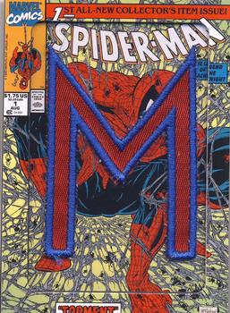 2014 Upper Deck Marvel Premier - Code Name Letter Patches #CN-1 Spider-Man Front