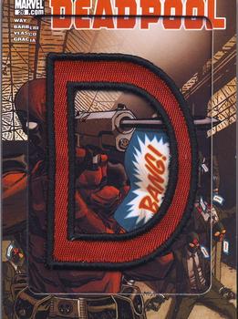 2014 Upper Deck Marvel Premier - Code Name Letter Patches #CN-23 Deadpool Front