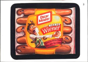 2007 Topps Wacky Packages All-New Series 6 #3 Oscar Mauler Meaner Wiener Front