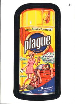 2007 Topps Wacky Packages All-New Series 6 #41 Plague Bubonic Anti-Family Formula Front