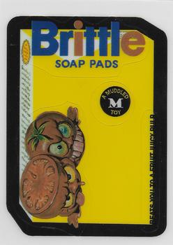 2007 Topps Wacky Packages All-New Series 6 - Make Your Own Wacky Packs Stickers #3 Brittle Soap Pads Front