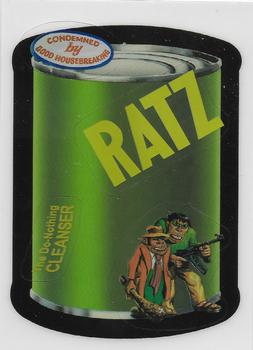2007 Topps Wacky Packages All-New Series 6 - Make Your Own Wacky Packs Stickers #4 Ratz The Do-Nothing Cleanser Front