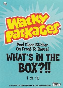 2007 Topps Wacky Packages All-New Series 6 - What's in the Box?!! Stickers #1 Koduckcolor Film for Ducks Back