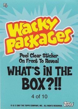 2007 Topps Wacky Packages All-New Series 6 - What's in the Box?!! Stickers #4 Cram Back