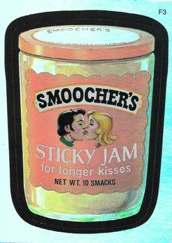 2007 Topps Wacky Packages All-New Series 6 - Foil Stickers #F3 Smoocher's Sticky Jam Front