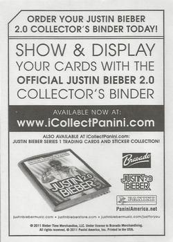 2011 Panini Justin Bieber - Stickers #NNO Somebody To Love Back