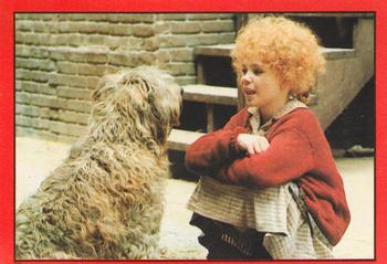 1982 Topps Annie Stickers #28 Annie Album Sticker 28 Front