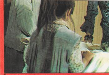 1982 Topps Annie Stickers #49 Orphanage, bottom left Sticker 49 Front