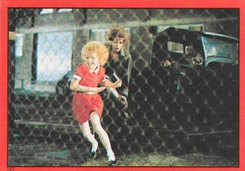 1982 Topps Annie Stickers #107 Annie Album Sticker 107 Front