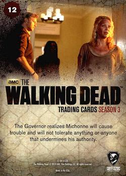 2014 Cryptozoic The Walking Dead Season 3 Part 2 #12 Potential Problem Back