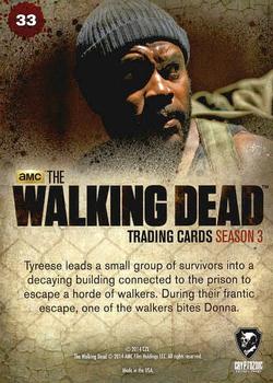 2014 Cryptozoic The Walking Dead Season 3 Part 2 #33 The Fight to Live Back