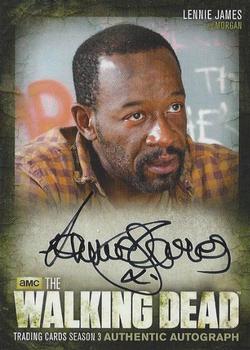 2014 Cryptozoic The Walking Dead Season 3 Part 2 - Autographs #A22 Lennie James Front