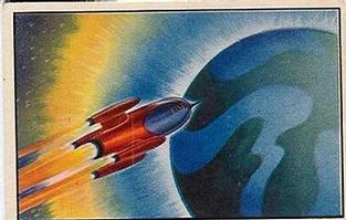 1951 Bowman Jets, Rockets, Spacemen (R701-13) #80 Trans-Solar World Front