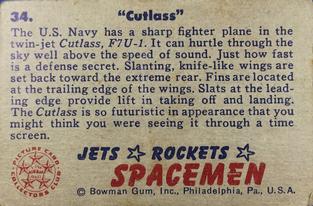 1951 Bowman Jets, Rockets, Spacemen (R701-13) #34 