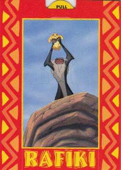 1994 SkyBox The Lion King Series 1 & 2 - Pop-Ups #P2 Rafiki - Circle of Life Front