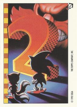 1993 Topps Sonic the Hedgehog - Flick It #3 Sonic Hedgehog Front