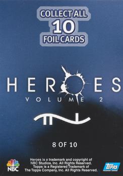 2008 Topps Heroes Volume 2 - Foil #8 Maury Parkman Back