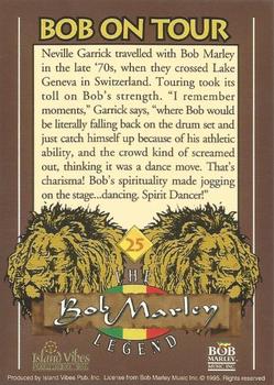 1995 Island Vibes The Bob Marley Legend - Golden Signature #25 Neville Garrick travelled with Bob Ma Back