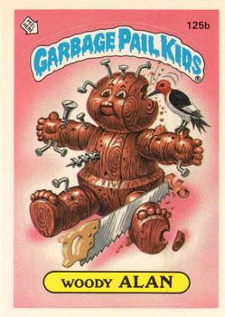 1986 Topps Garbage Pail Kids Series 4 #125b Woody Alan Front
