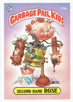 1986 Topps Garbage Pail Kids Series 4 #129a Second Hand Rose Front