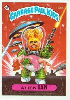 1986 Topps Garbage Pail Kids Series 4 #138a Alien Ian Front