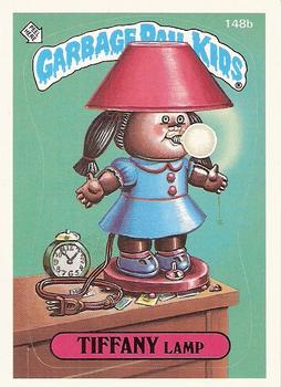 1986 Topps Garbage Pail Kids Series 4 #148b Tiffany Lamp Front
