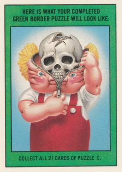 1986 Topps Garbage Pail Kids Series 4 #156b Brett Vet Back