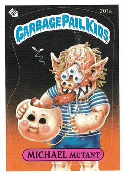 1986 Topps Garbage Pail Kids Series 5 #201a Michael Mutant Front
