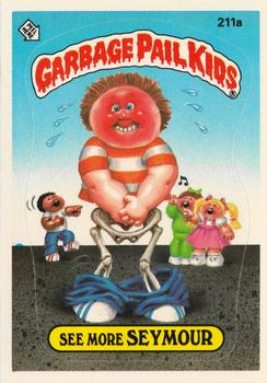 1986 Topps Garbage Pail Kids Series 6 #211a See More Seymour Front