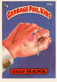 1986 Topps Garbage Pail Kids Series 6 #235a Ugly Hans Front