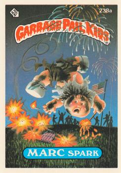 1986 Topps Garbage Pail Kids Series 6 #238a Marc Spark Front