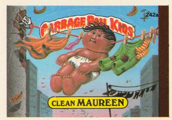 1986 Topps Garbage Pail Kids Series 6 #242a Clean Maureen Front