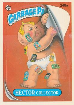 1986 Topps Garbage Pail Kids Series 6 #248a Hector Collector Front