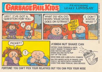 1986 Topps Garbage Pail Kids Series 6 #211b Coy Roy Back