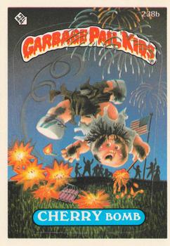 1986 Topps Garbage Pail Kids Series 6 #238b Cherry Bomb Front