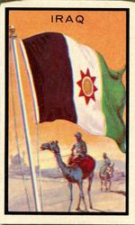 1963 Topps Flags Midgee #43 Iraq Front
