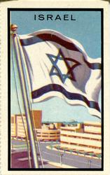 1963 Topps Flags Midgee #45 Israel Front