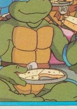 1989 Topps Teenage Mutant Ninja Turtles - Stickers (Series Two) #2 Raphael Back
