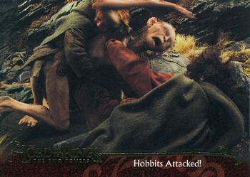 2003 Topps Lord of the Rings: The Two Towers Update #97 Hobbits Attacked! Front